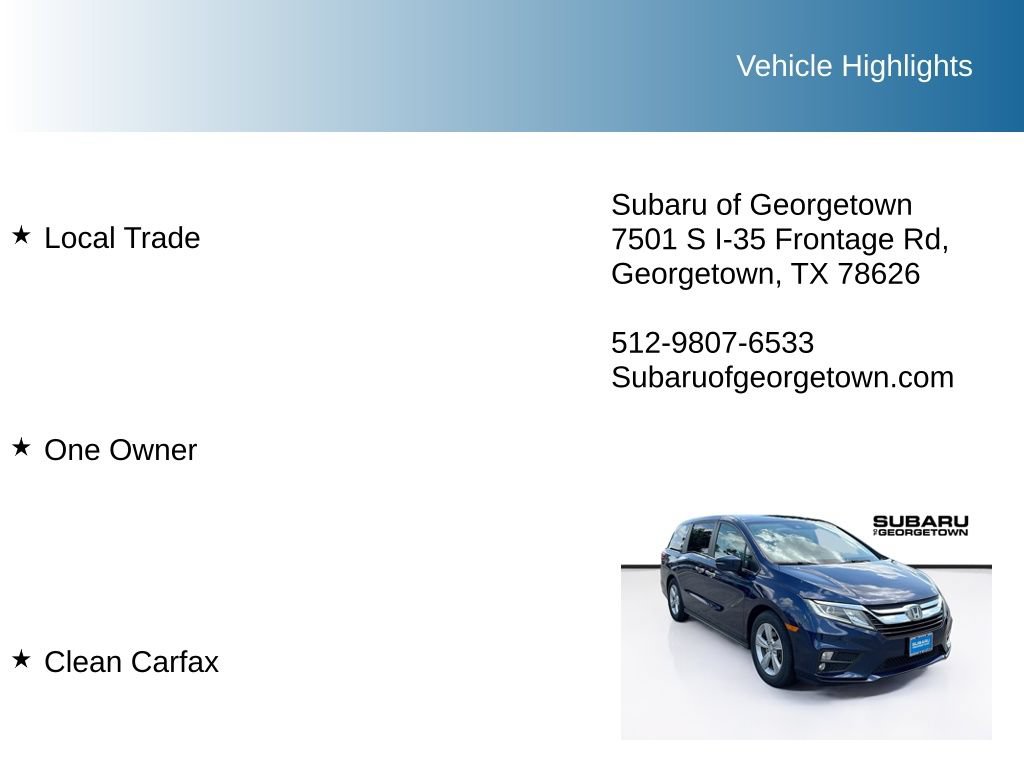 Used 2019 Honda Odyssey EX image 9