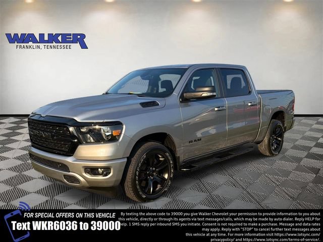 Used 2022 RAM 1500 Big Horn AWD/4WD video 1