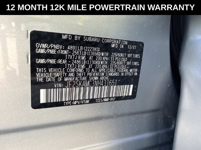 Used 2022 Subaru Forester Wilderness AWD/4WD image 30
