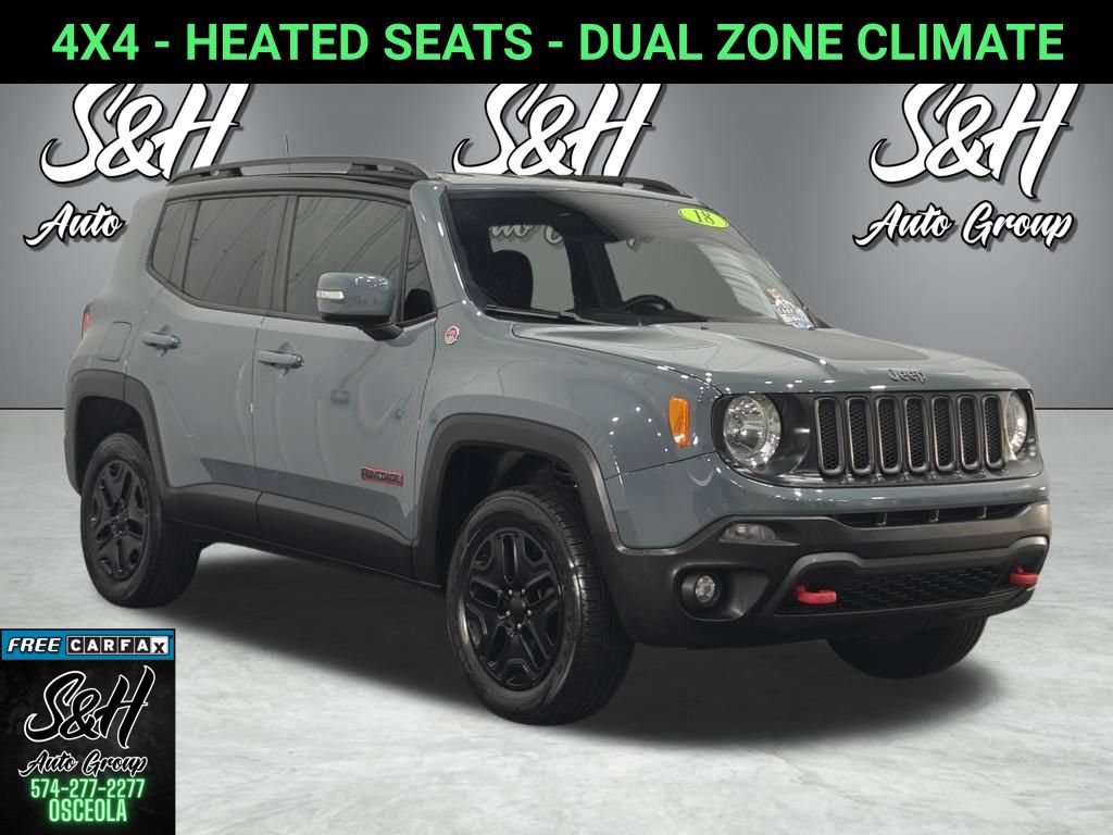 Used 2018 Jeep Renegade Trailhawk w/ Cold Weather Group II
