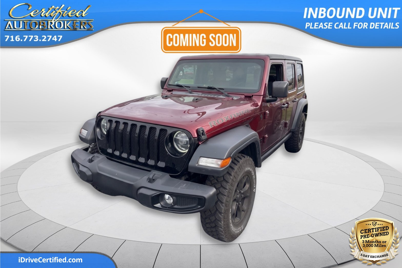 Used 2021 Jeep Wrangler Unlimited Sport