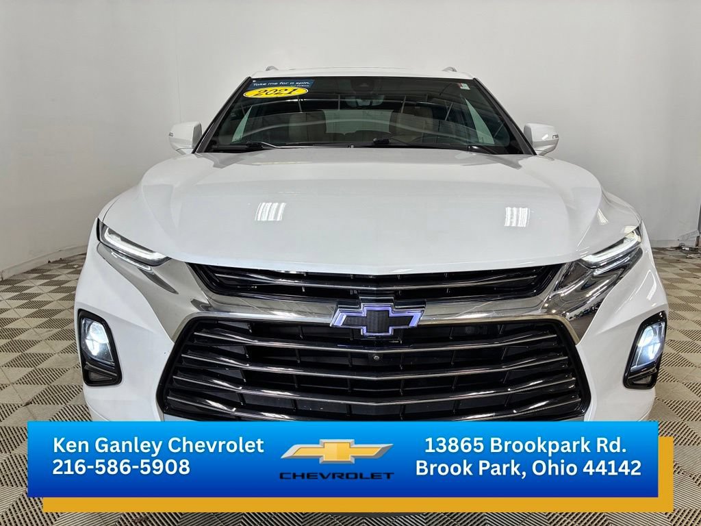 Certified 2021 Chevrolet Blazer Premier w/ Driver Confidence II Package AWD/4WD image 3