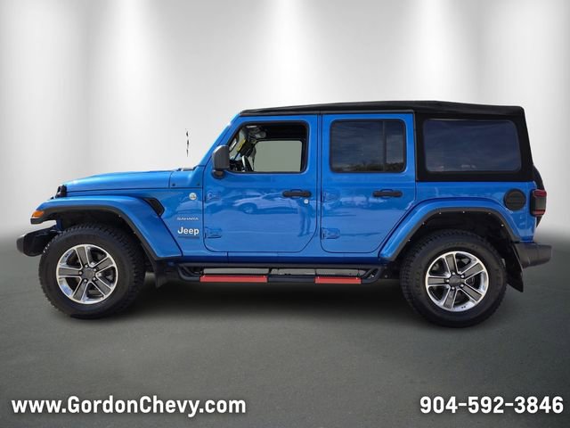 Used 2021 Jeep Wrangler Unlimited Sahara image 2
