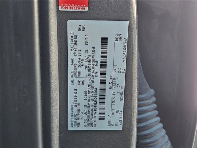 Used 2020 Ford F150 XLT w/ Equipment Group 302A Luxury image 26