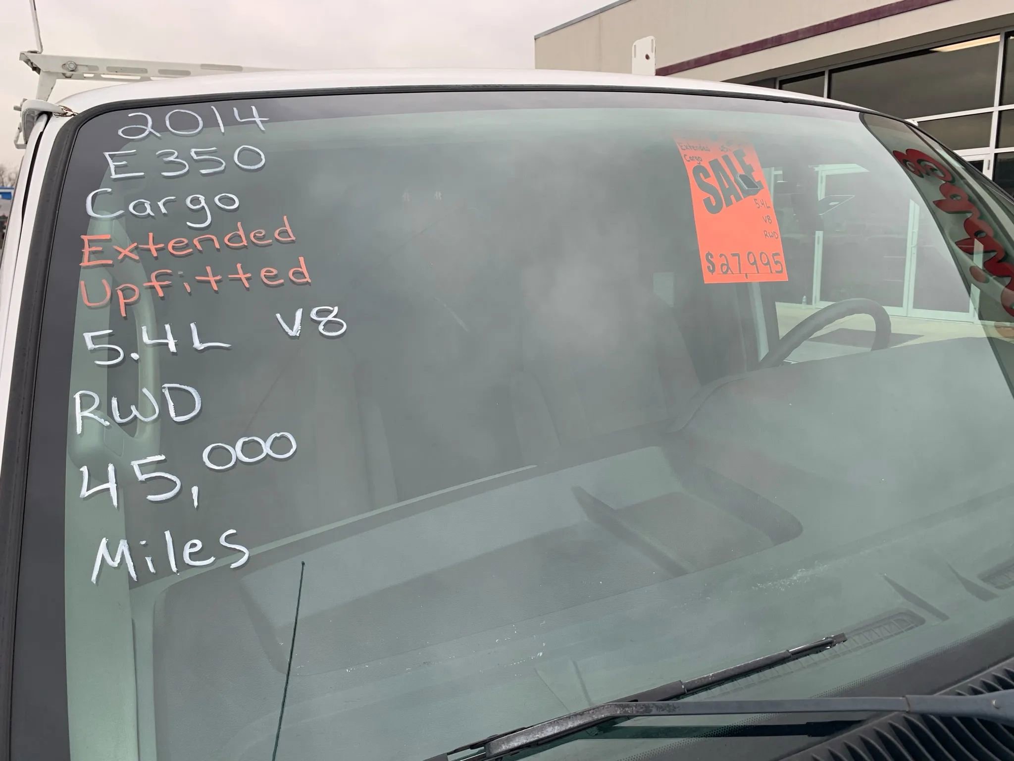 Used 2014 Ford E-350 and Econoline 350 Extended Super Duty w/ Insulation Package image 3