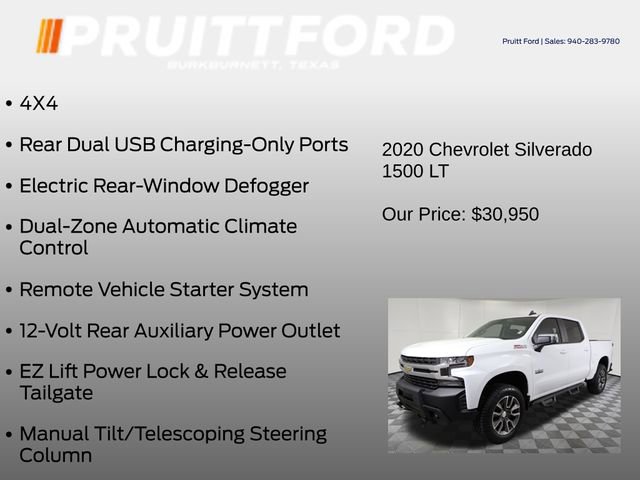 Used 2020 Chevrolet Silverado 1500 LT w/ Texas Edition AWD/4WD image 37