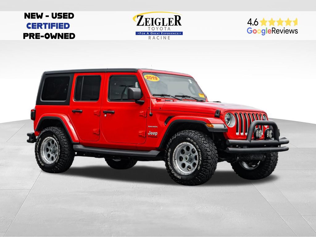 Used 2019 Jeep Wrangler Unlimited Sahara AWD/4WD video 1