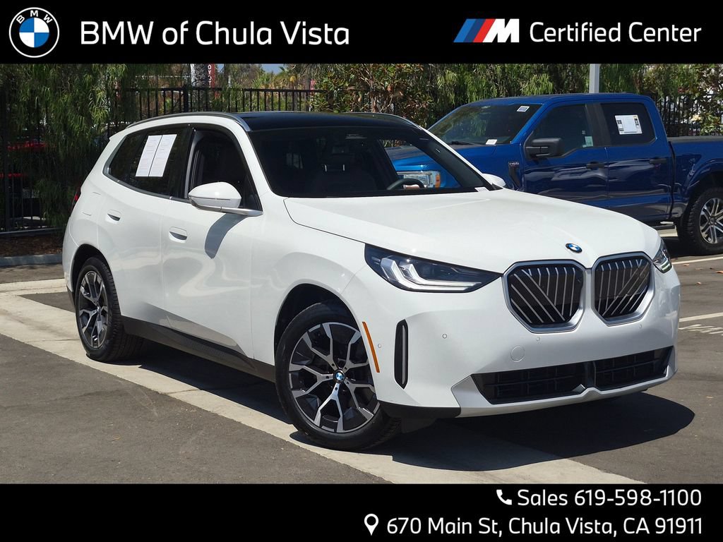Certified 2025 BMW X3 xDrive30i
