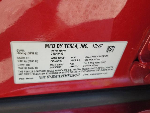 Used 2021 Tesla Model S Long Range image 36