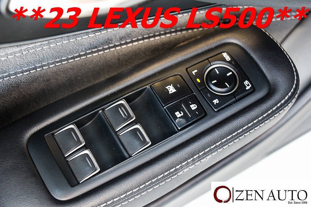 Used 2023 Lexus LS 500 w/ Accessory Package (Z1) RWD image 23