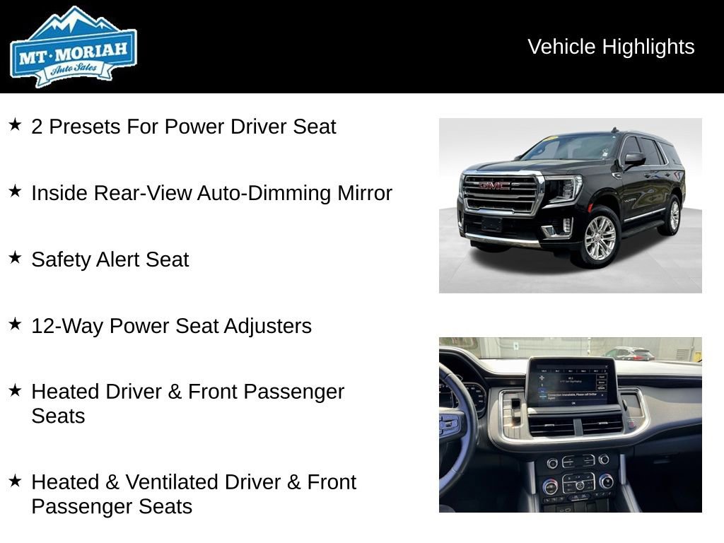 Used 2021 GMC Yukon SLT AWD/4WD image 16
