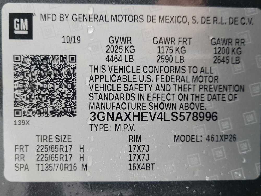 Used 2020 Chevrolet Equinox LS w/ LS Convenience Package image 33