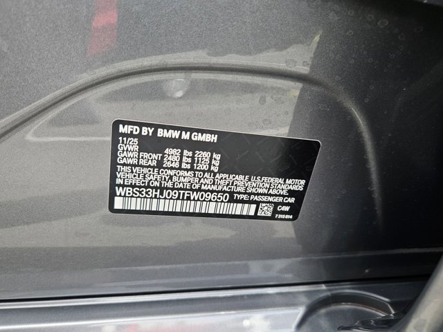 Used 2026 BMW M3 Competition w/ Executive Package AWD/4WD image 24