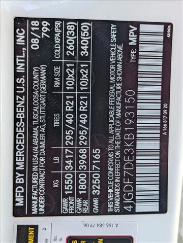 Used 2019 Mercedes-Benz GLS 550 4MATIC image 25