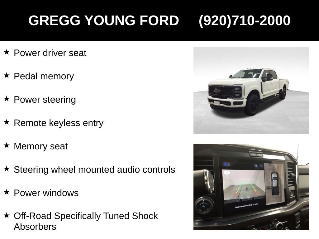 New 2025 Ford F250 Lariat w/ Lariat Ultimate Package image 30