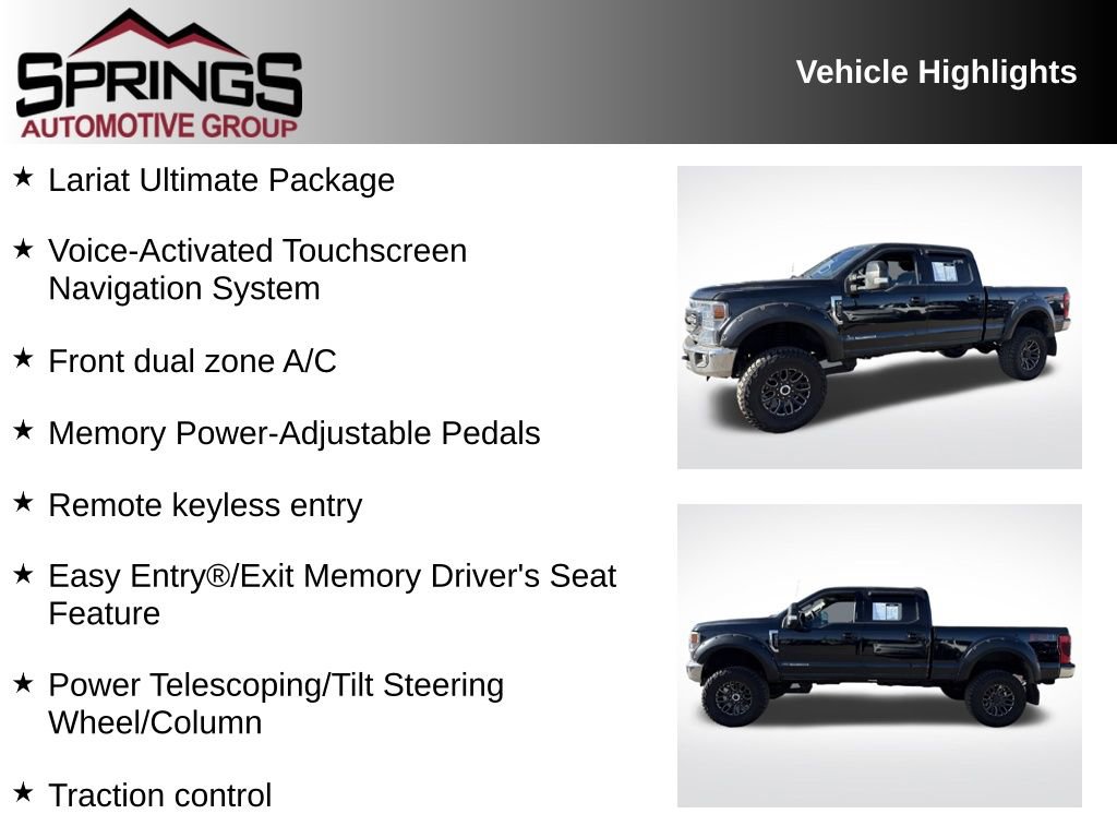 Used 2020 Ford F350 Lariat w/ Lariat Ultimate Package image 2