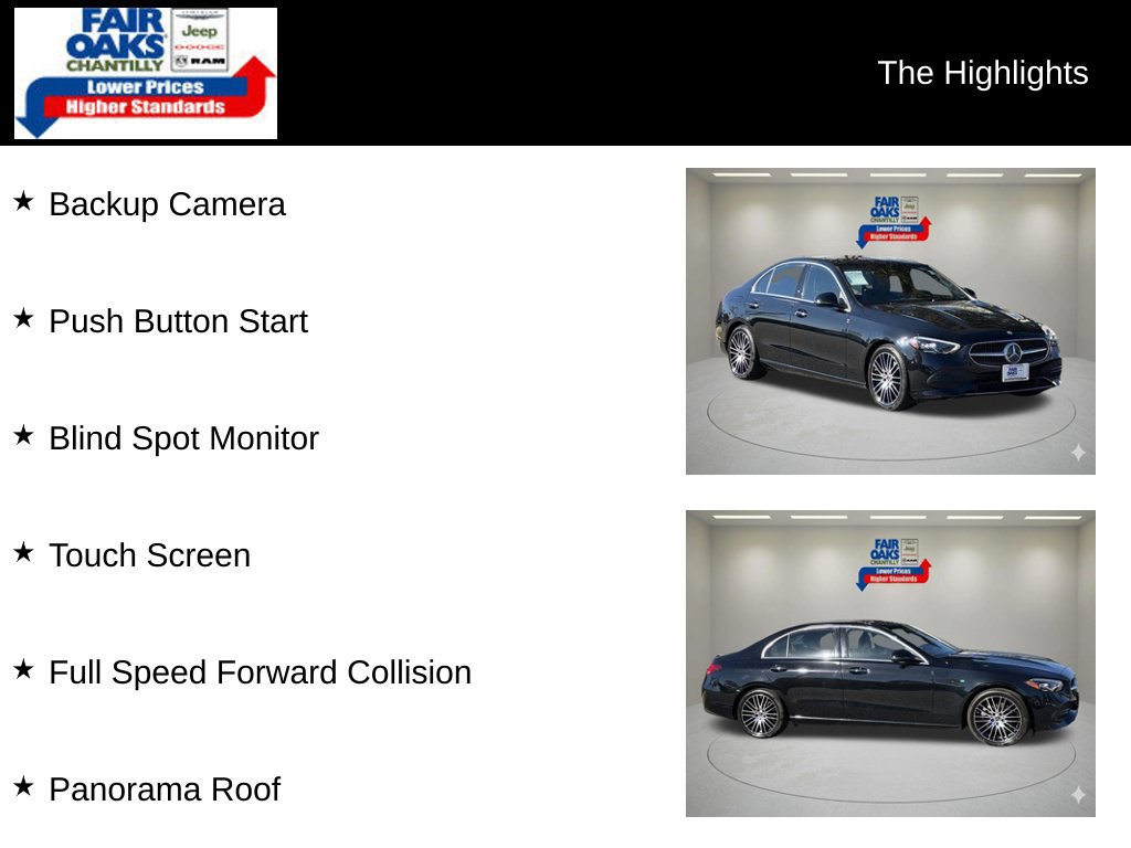 Used 2025 Mercedes-Benz C 300 4MATIC Sedan image 2