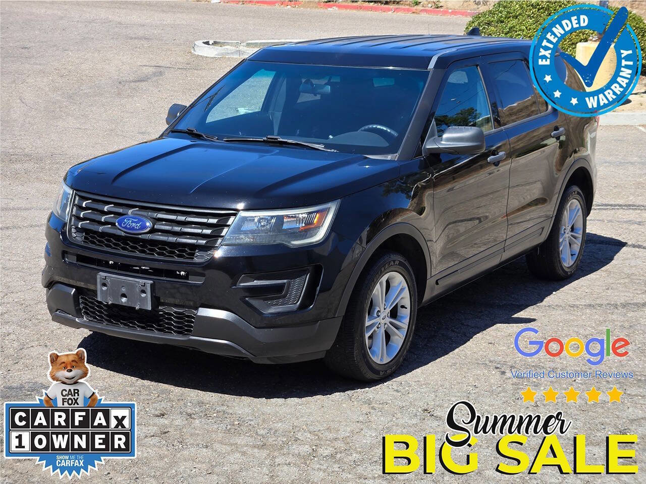 Used 2017 Ford Explorer 4WD Police Interceptor w/ Interior Upgrade Package image 1