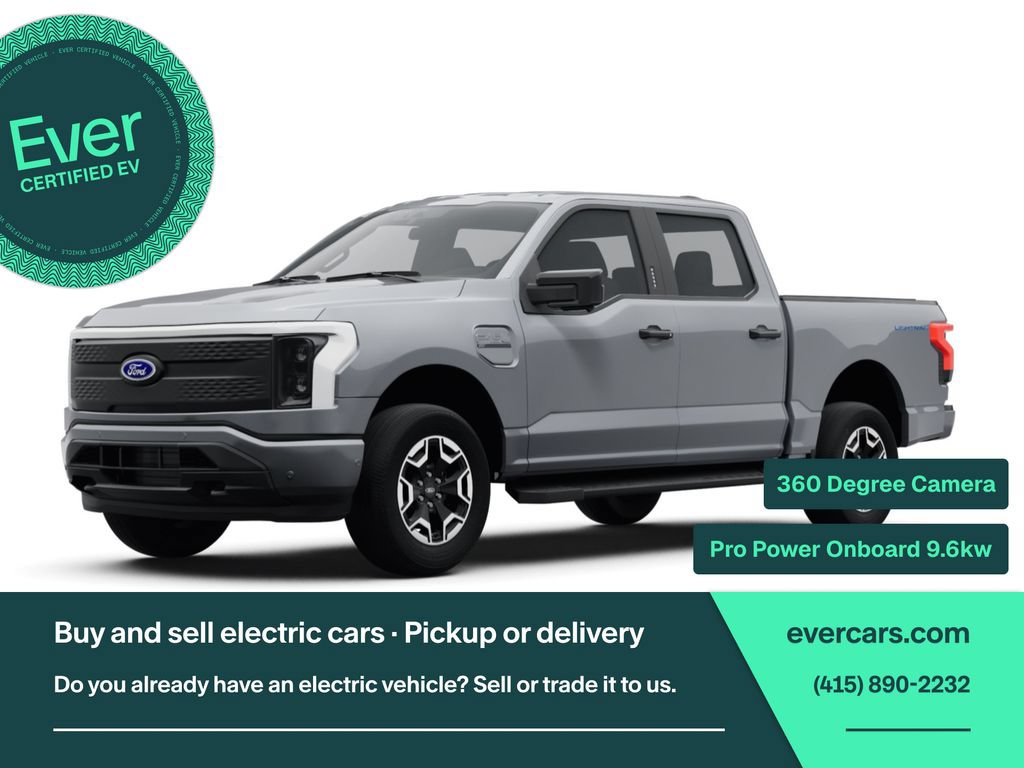 Used 2023 Ford F150 Lightning XLT AWD/4WD image 1