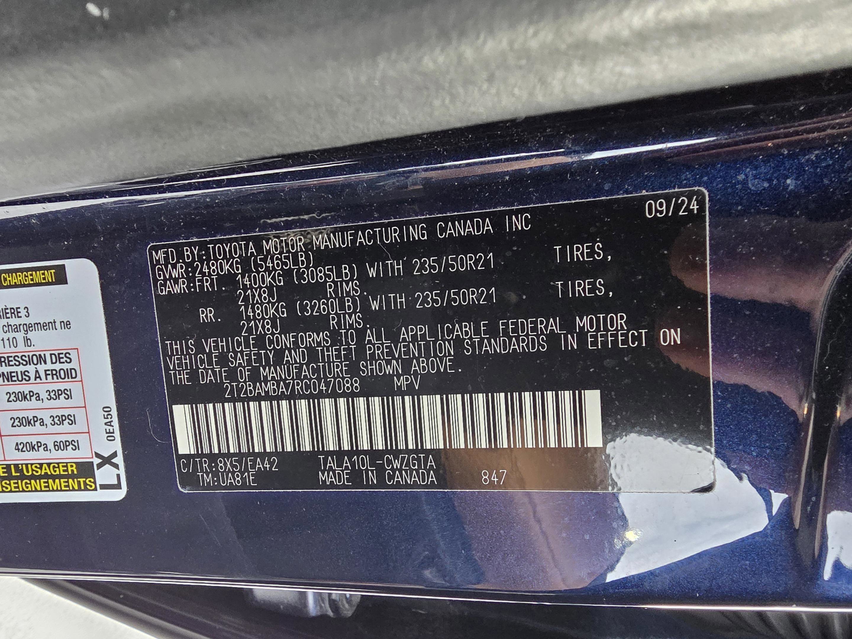 Used 2024 Lexus RX 350 Premium w/ Accessory Package (Z1) image 30