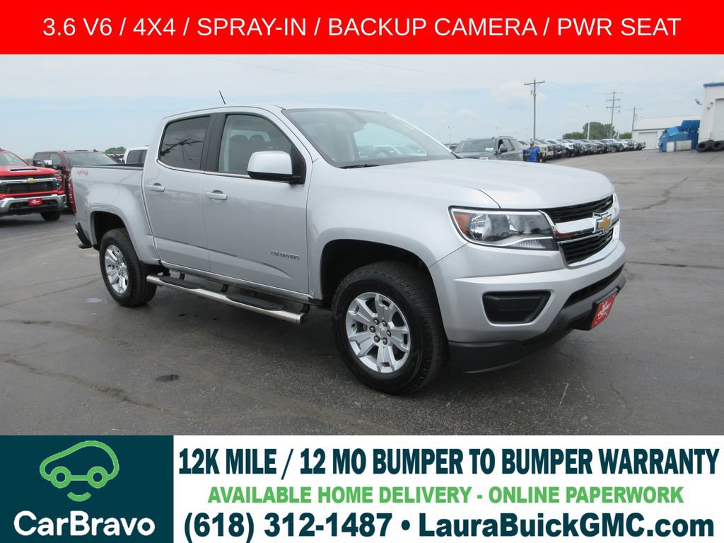 Certified 2019 Chevrolet Colorado LT AWD/4WD image 1