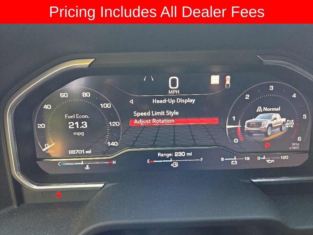Used 2023 GMC Sierra 1500 AT4 w/ Technology Package AWD/4WD image 8