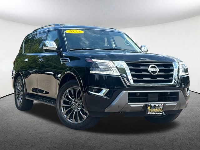 Used 2023 Nissan Armada Platinum w/ Captain's Chairs Package image 2