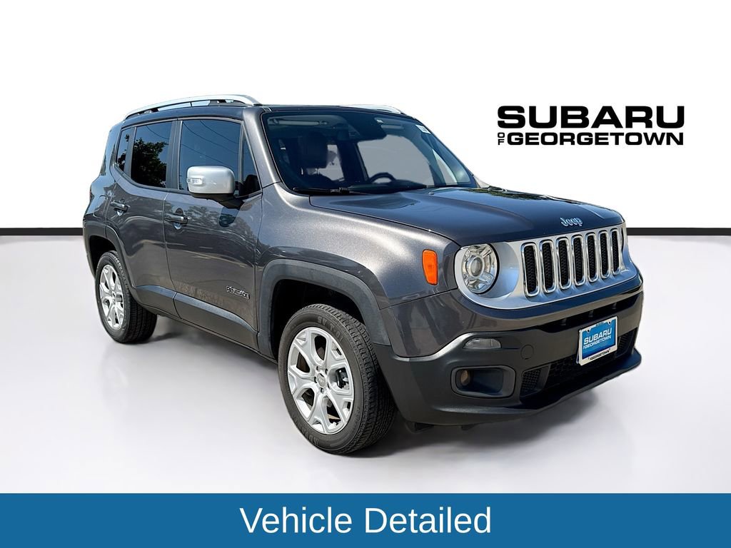Used 2018 Jeep Renegade Limited w/ Safety & Security Group AWD/4WD image 1