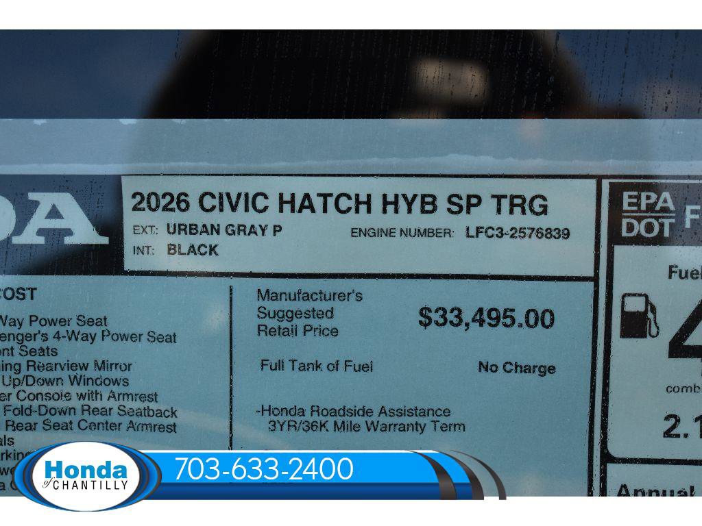 New 2026 Honda Civic Sport Touring image 37