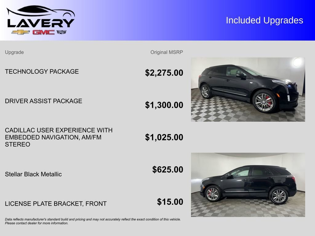 Used 2022 Cadillac XT5 Sportv w/ Technology Package image 7