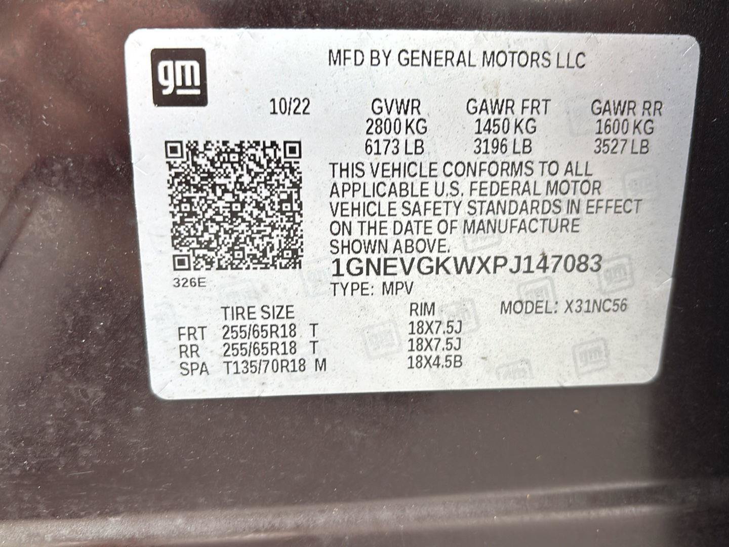 Used 2023 Chevrolet Traverse LT AWD/4WD image 10
