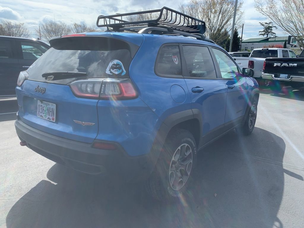 Used 2020 Jeep Cherokee Trailhawk w/ Cold Weather Group image 4