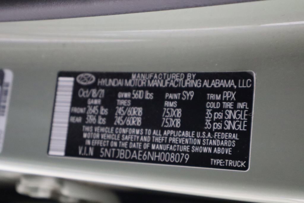 Used 2022 Hyundai Santa Cruz SEL w/ Launch Package AWD/4WD image 35