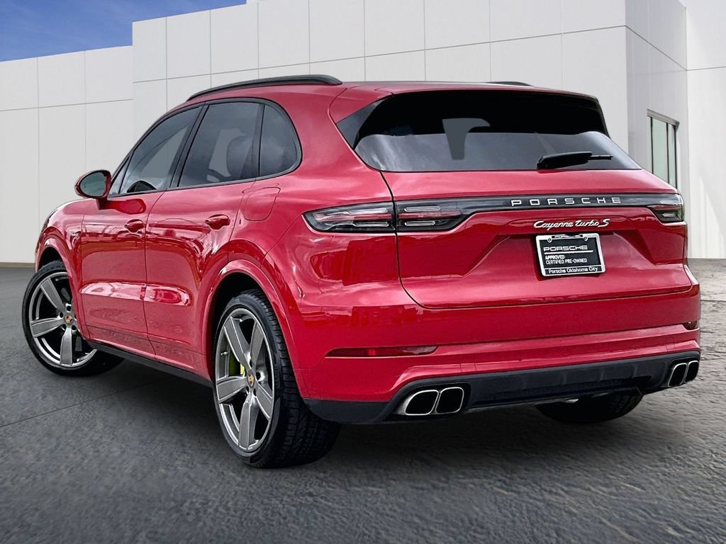 Certified 2022 Porsche Cayenne Turbo S AWD/4WD image 3