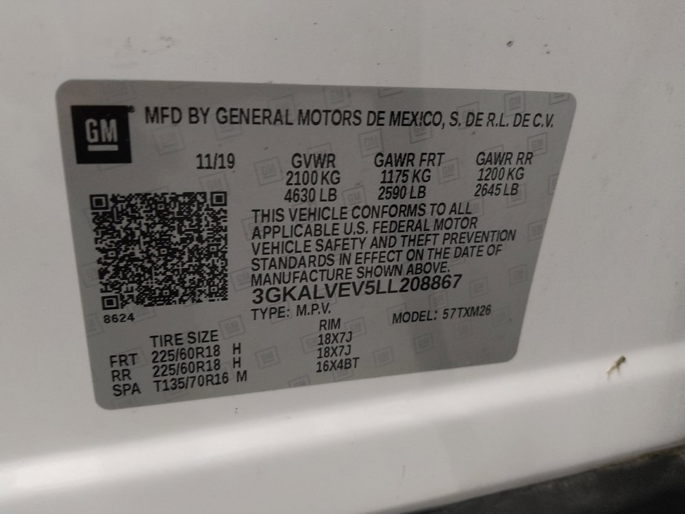 Used 2020 GMC Terrain SLT w/ LPO, Floor Liner Package AWD/4WD image 33