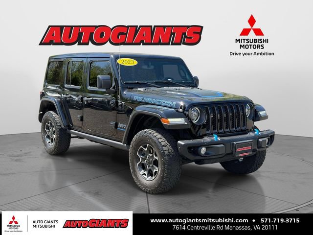 Used 2023 Jeep Wrangler Unlimited Rubicon 4xe w/ Steel Bumper Group
