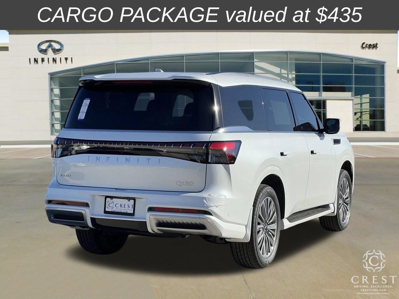 Used 2026 INFINITI QX80 Luxe w/ Cargo Package RWD image 3