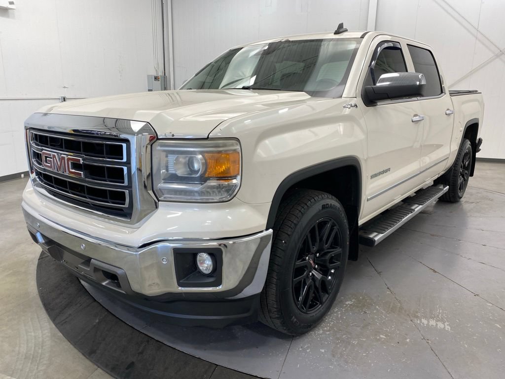 Used 2015 GMC Sierra 1500 SLT w/ SLT Crew Cab Value Package AWD/4WD image 3
