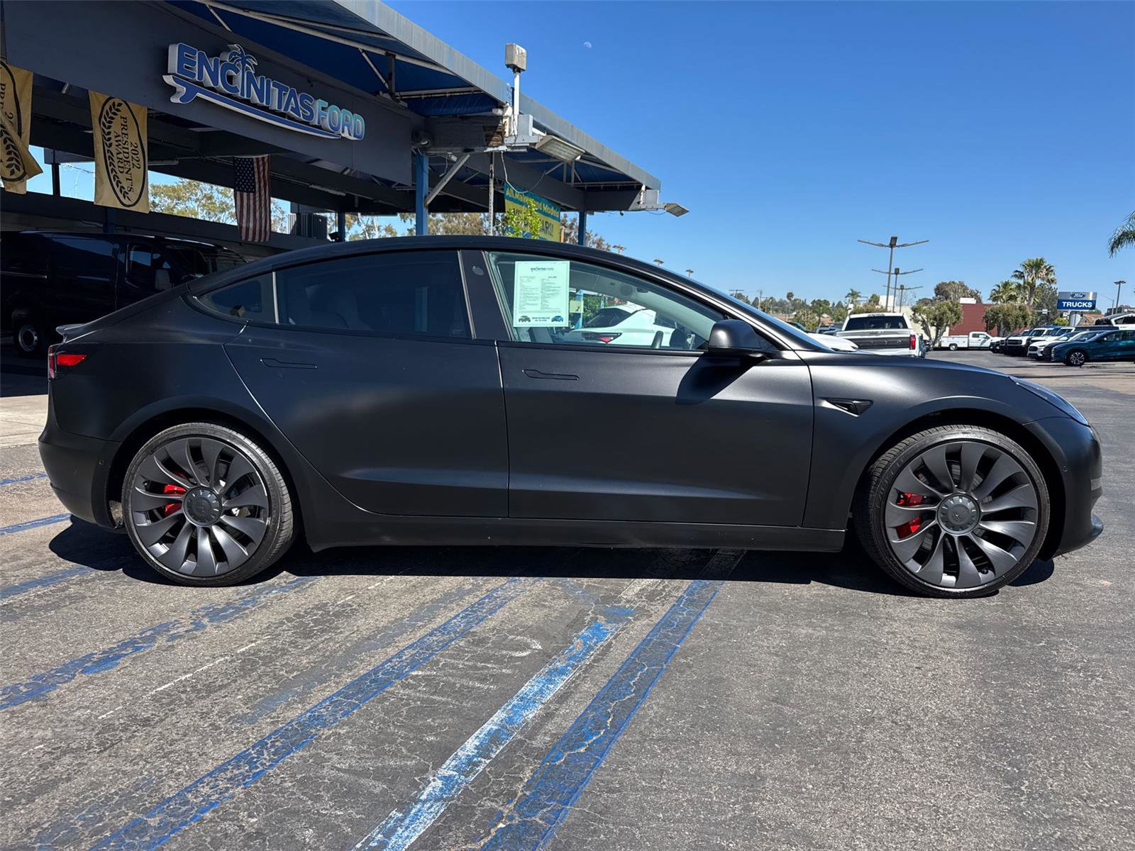 Used 2021 Tesla Model 3 Performance AWD/4WD image 7