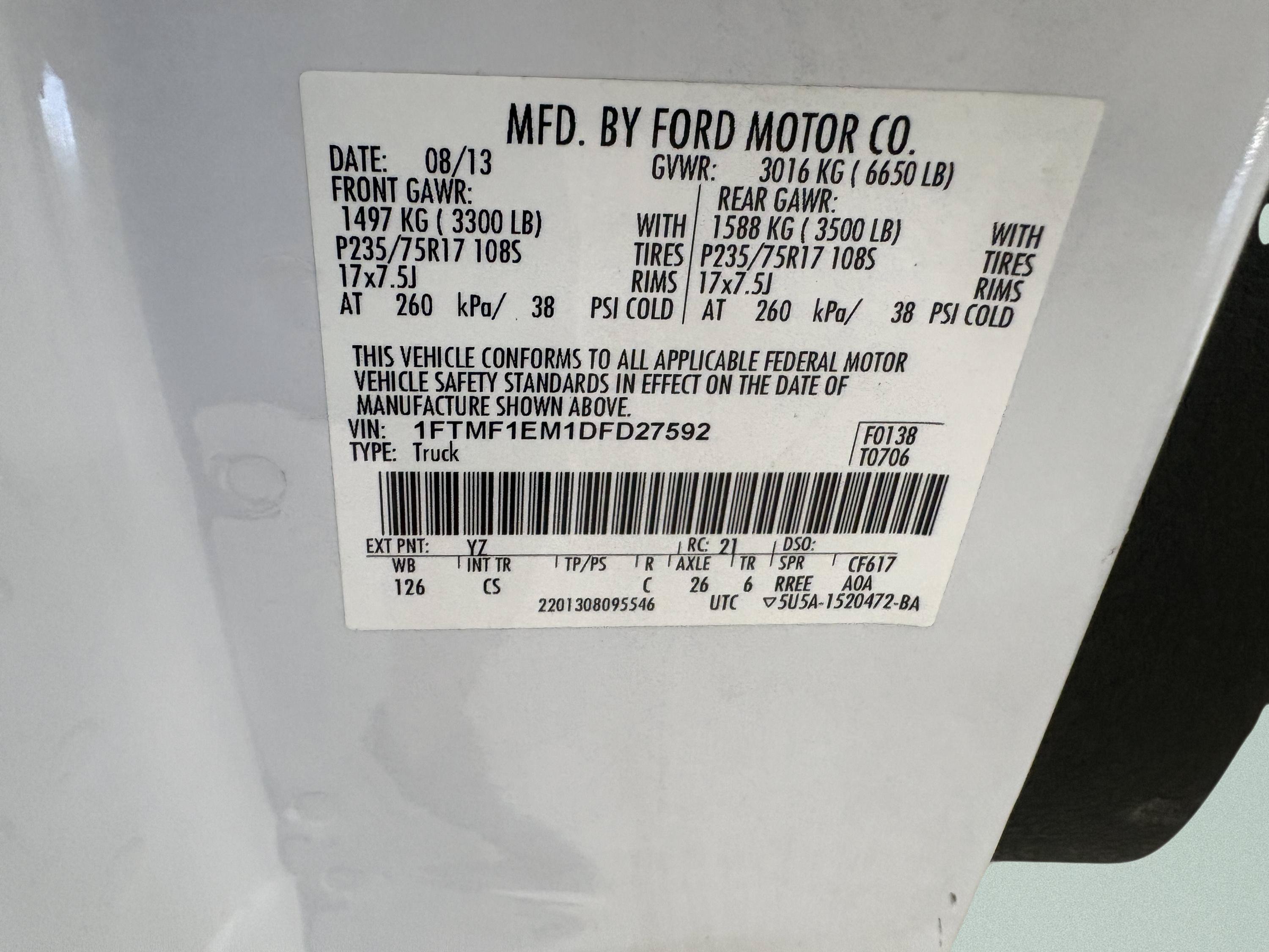 Used 2013 Ford F150 XL w/ Mid Equipment Group AWD/4WD image 28