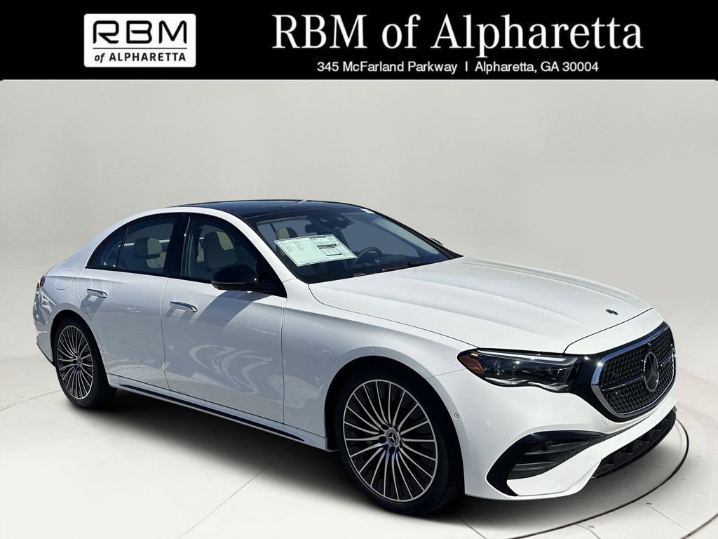 New 2026 Mercedes-Benz E 450 4MATIC Sedan image 1