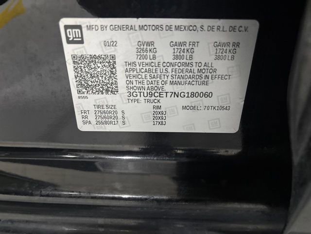 Used 2022 GMC Sierra 1500 Elevation w/ Driver Alert Package I AWD/4WD image 43