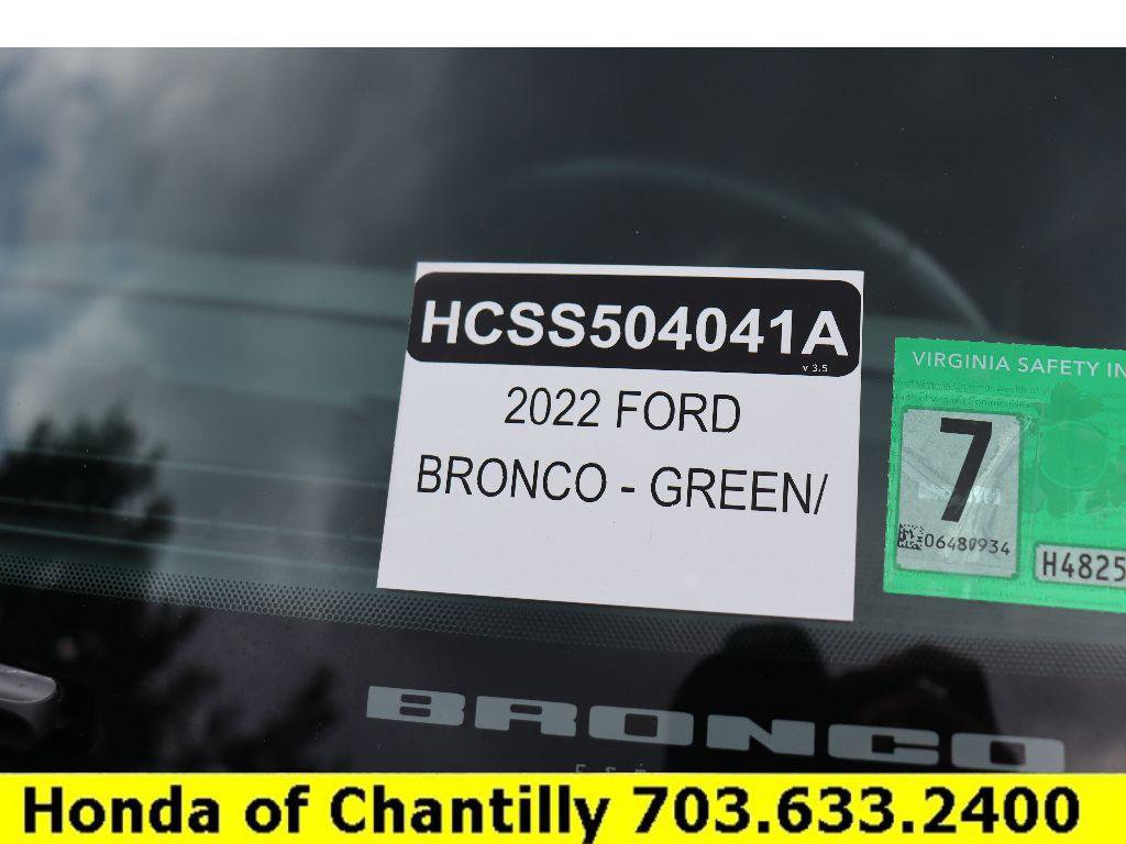 Used 2022 Ford Bronco Badlands image 33