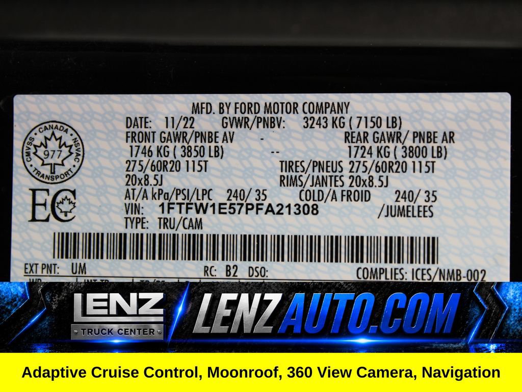 Used 2023 Ford F150 Platinum AWD/4WD image 80