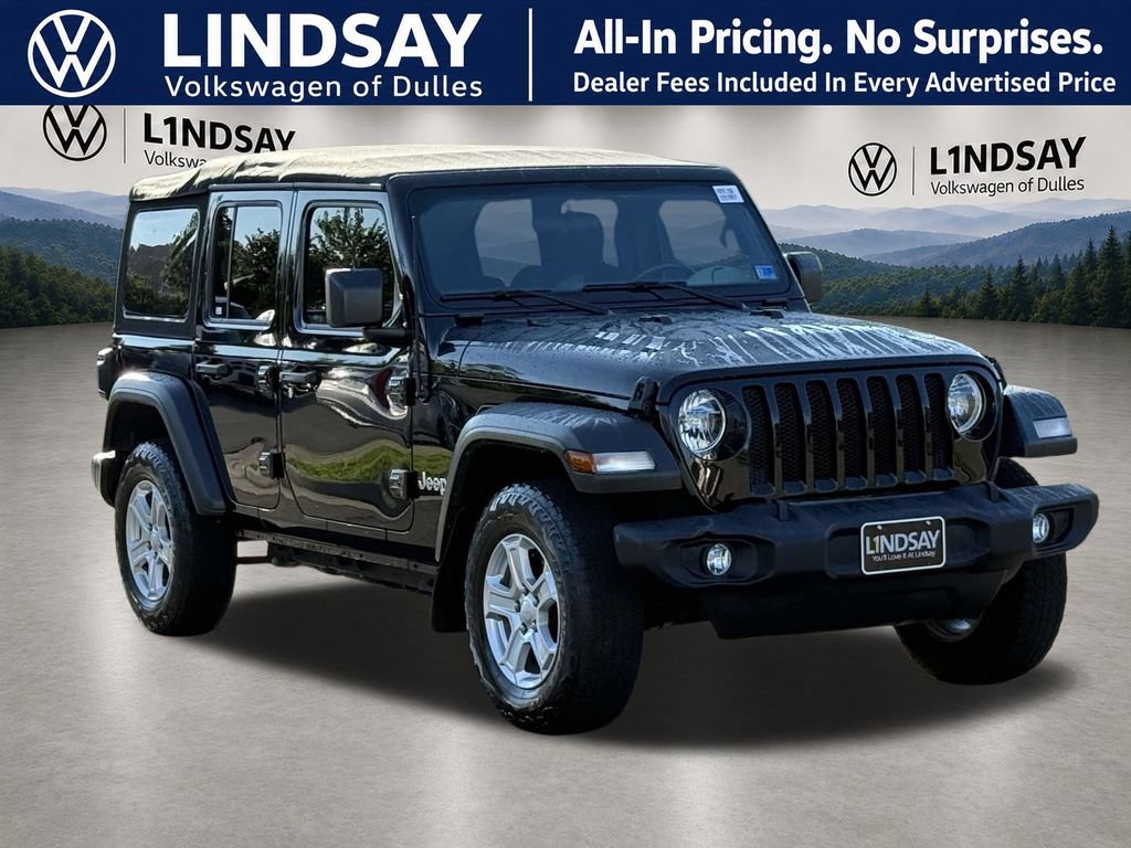 Used 2018 Jeep Wrangler Unlimited Sport S AWD/4WD image 1