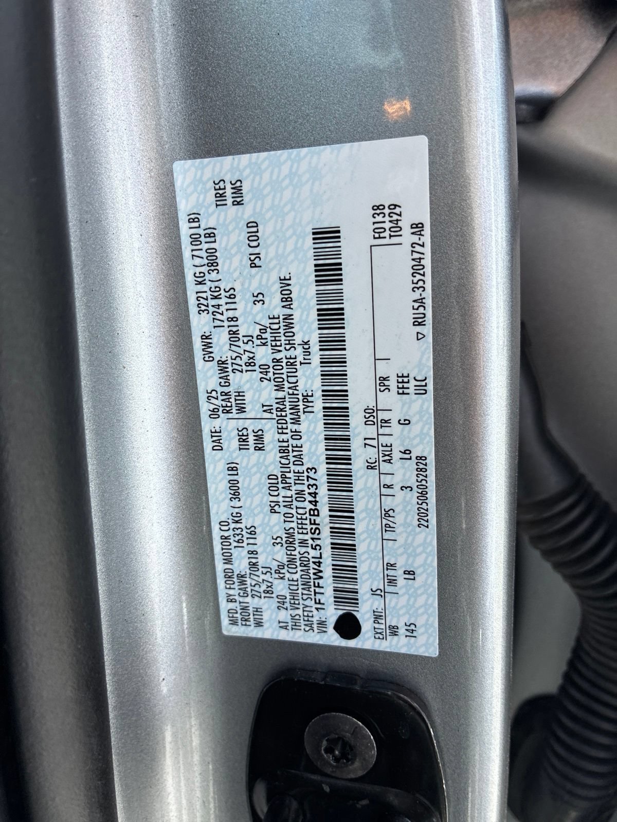 Used 2025 Ford F150 Tremor w/ Mobile Office Package AWD/4WD image 53