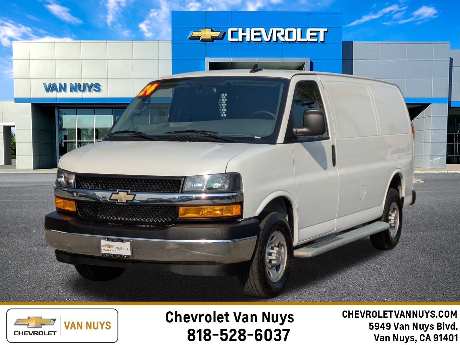 Used 2024 Chevrolet Express 2500 Work Van w/ Driver Convenience Package