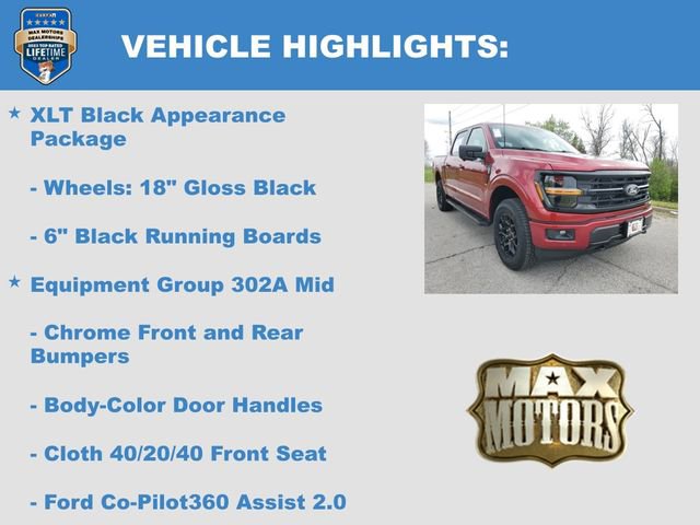 New 2026 Ford F150 XLT w/ Equipment Group 302A MID image 12