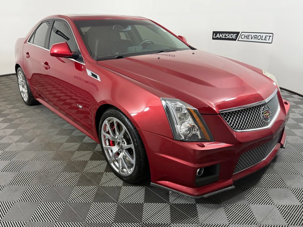 Used 2013 Cadillac CTS V w/ Wood Trim Package RWD image 7
