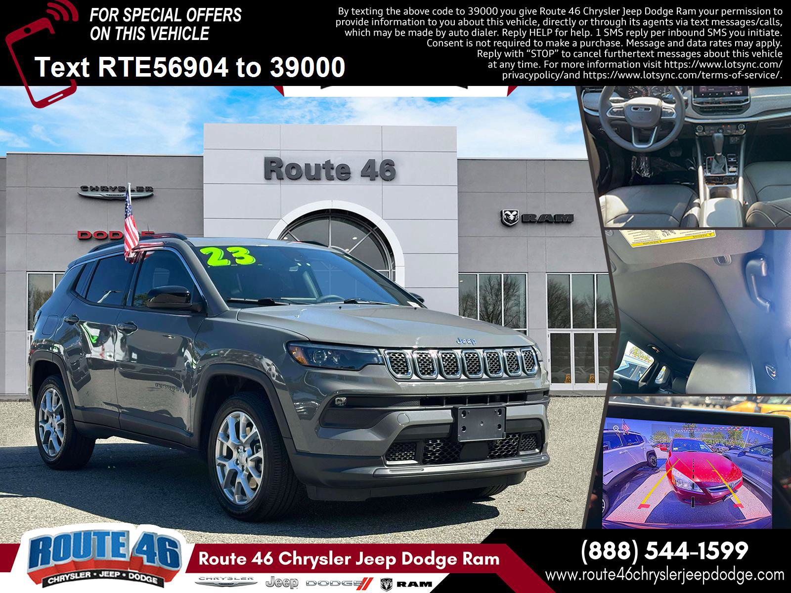 Used 2023 Jeep Compass Latitude w/ Sun and Sound Group
